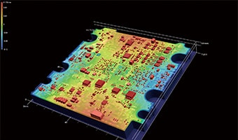 快速准确地测量和分析变形印刷电路板的3D形状的方法