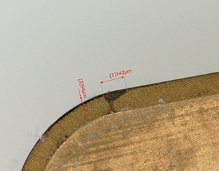 抛弃式刀片的涂层磨损测量