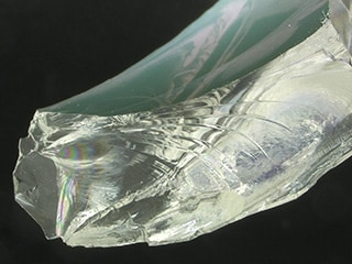 玻璃断裂面（20×）