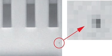 树脂工件上的黑点