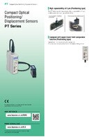 PT 系列 光学位移传感器 产品目录