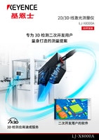 LJ-X8000A 2D/3D 线激光测量仪 3D开发版 产品目录