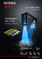 LJ-X8000 系列 2D/3D 线激光测量仪 产品目录
