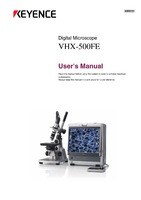 VHX-500FE 系列 用户手册 (英语)