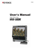 VHX-500K 用户手册 (英语)