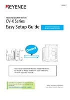 CV-X 系列 便捷设定手册 控制与通讯篇 I/O (CV-X400) (英语)