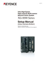 XG-8000 系列 安装手册 面型相机篇