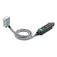 LR-X250CG - 激光传感器标准型M8连接器金属护套电缆类型（检测距离250mm）