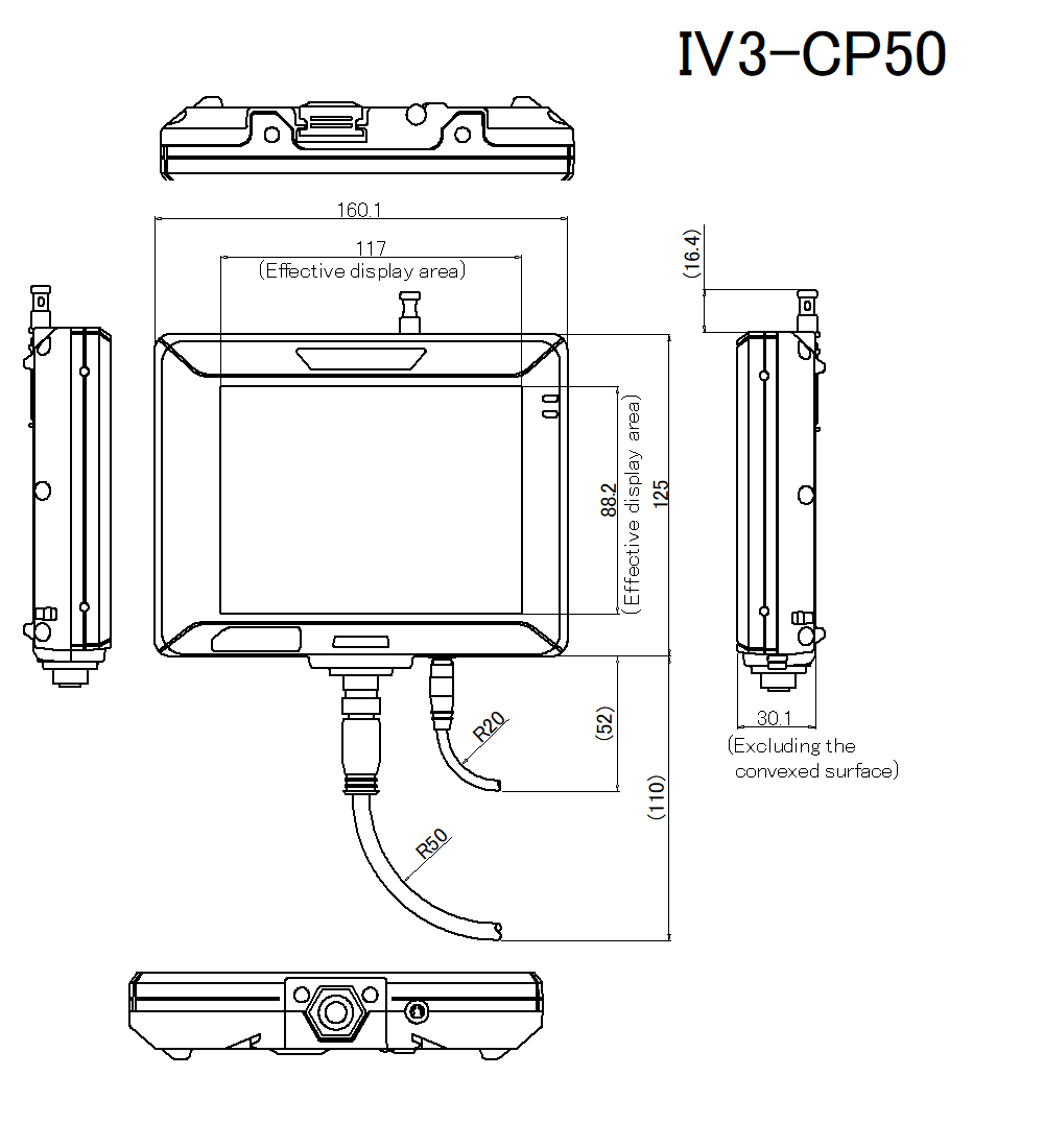 IV3-CP50&nbsp;Dimension