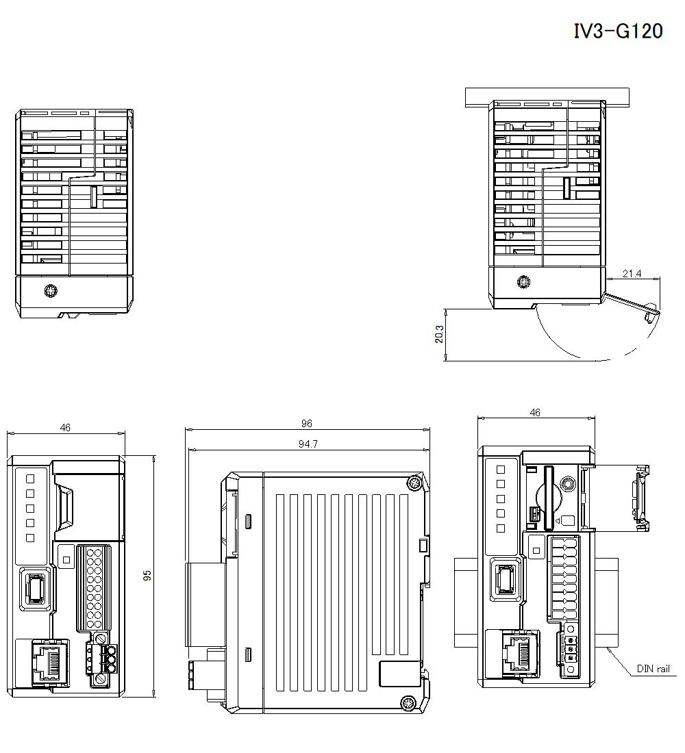 IV3-G120&nbsp;Dimension