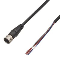 GS-P12C3 - M12 连接器型 标准电缆 高功能型(12 针) 3 m