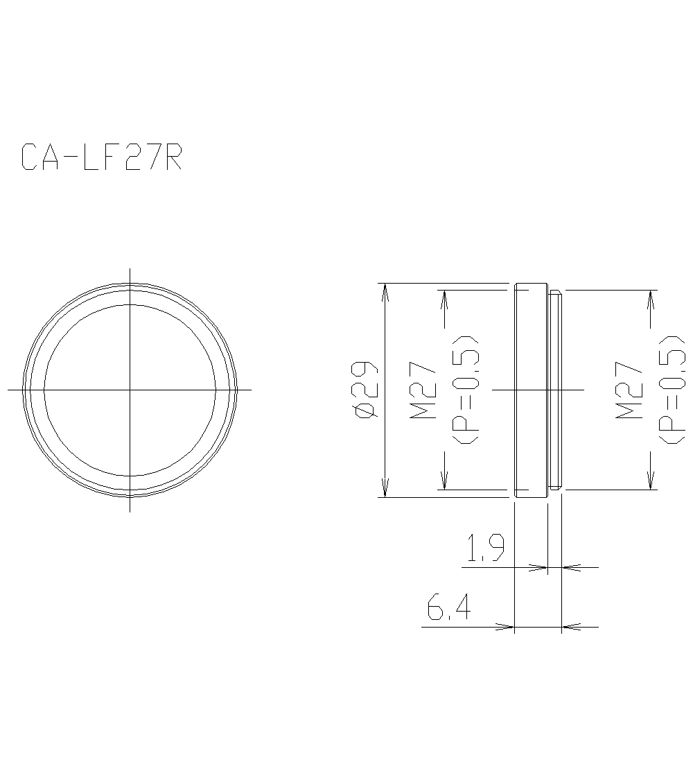 CA-LF27R&nbsp;Dimension