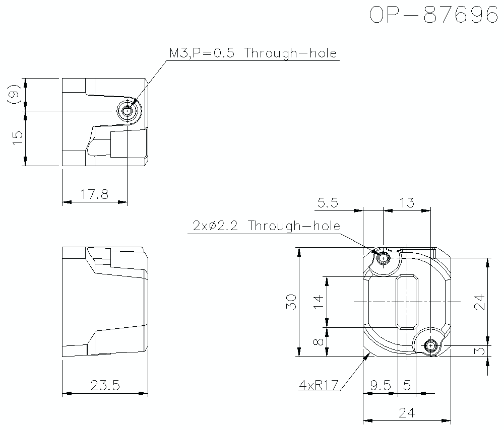 OP-87696&nbsp;Dimension
