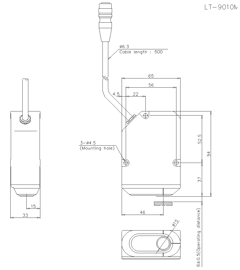 LT-9010M&nbsp;Dimension