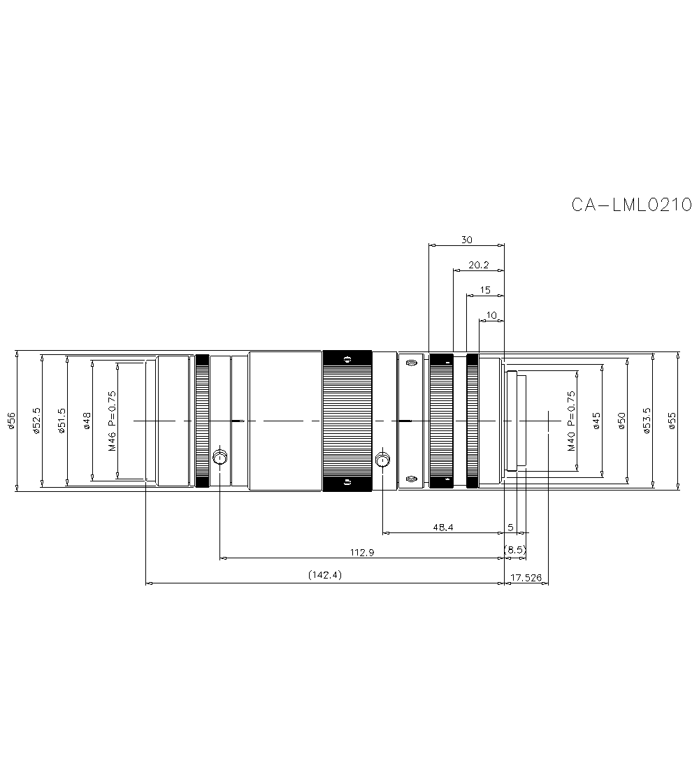 CA-LML0210&nbsp;Dimension