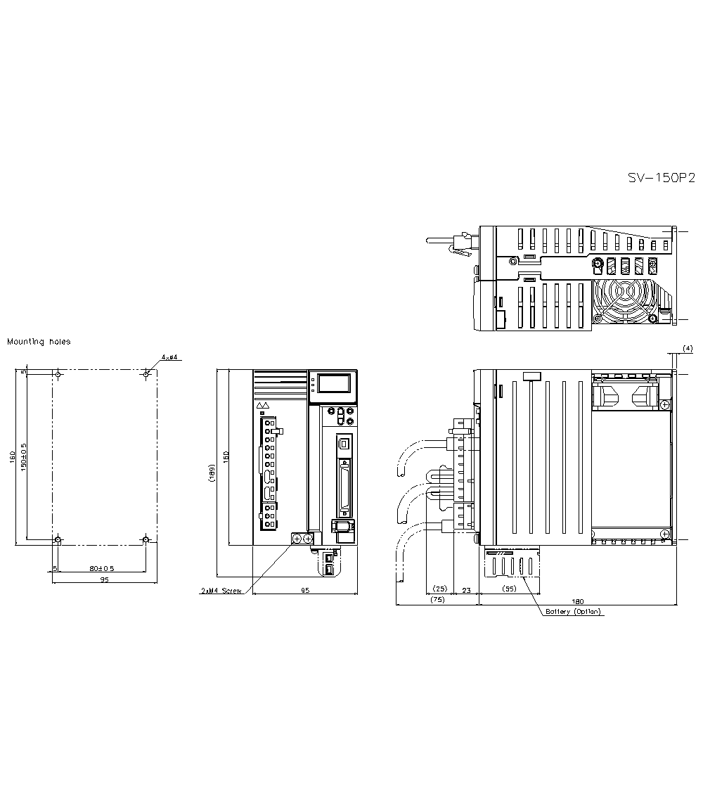 SV-150P2&nbsp;Dimension