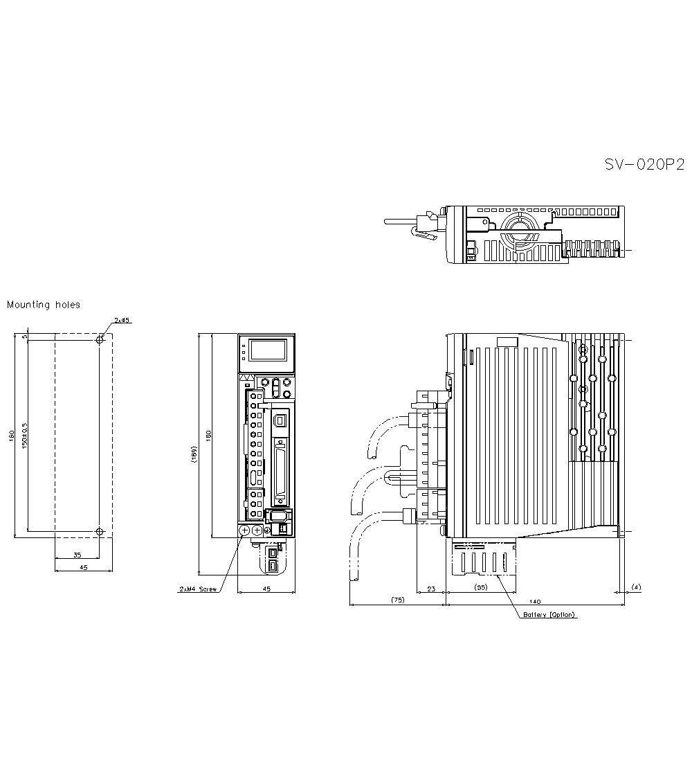 SV-020P2&nbsp;Dimension