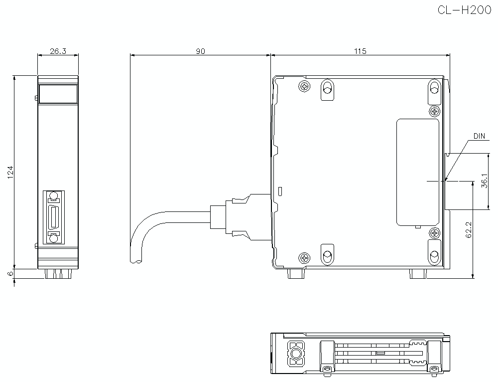 CL-H200 Dimension